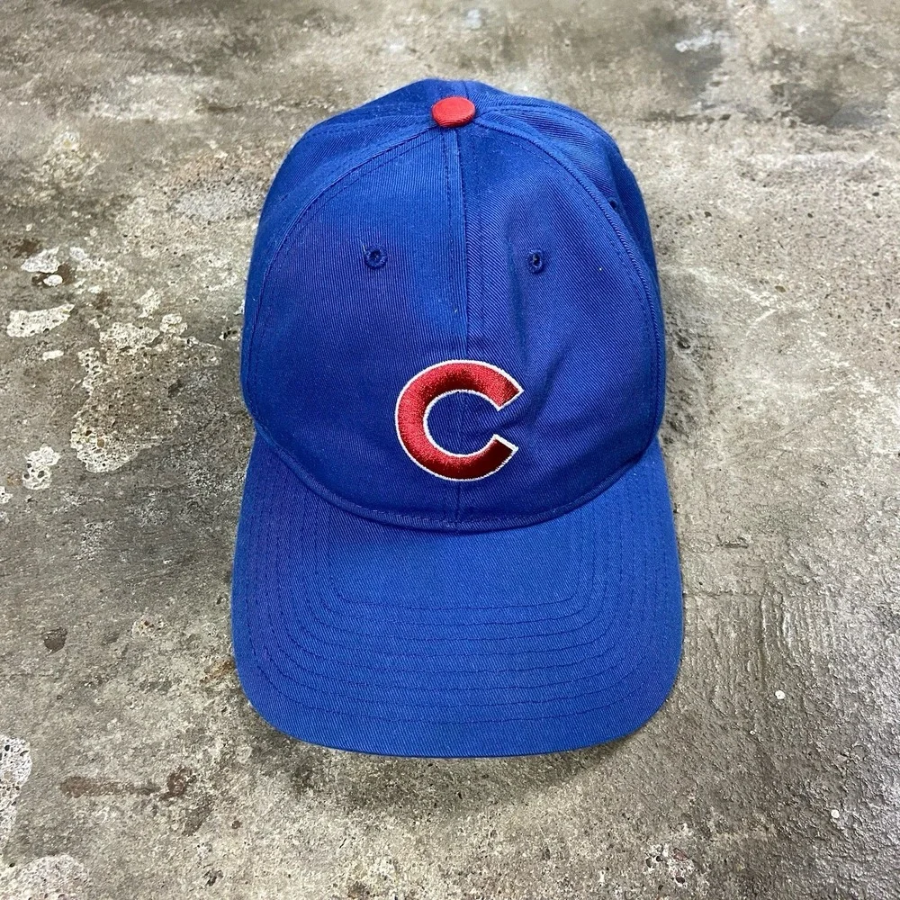 '47 Chicago Cubs Cap Youth‎ Snap Back Adjustable Blue MLB Baseball Logo